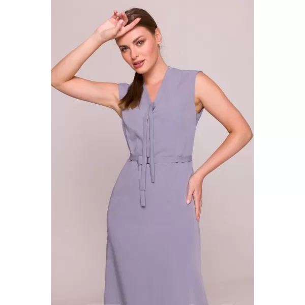  Šaty STYLOVE S410 HOLUBICA SIVÁ 