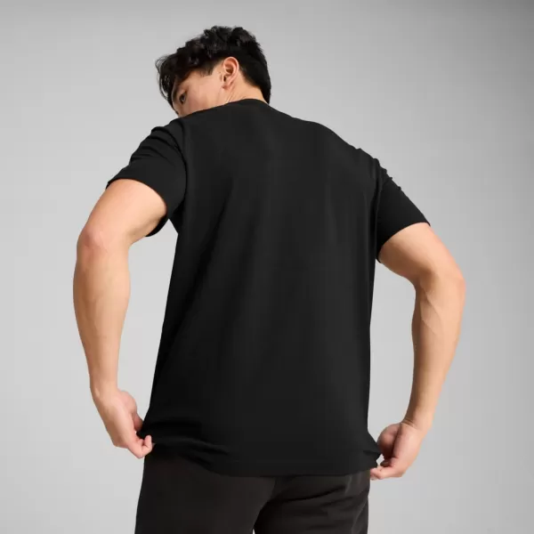  Pánske tričko PUMA ESS TAPE TEE 684674-01 ČIERNA 