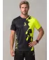 Prémiové pánske funkčné tričko ALTISPORT VOJ/ALM112TR01 ČIERNO-FLUO ŽLTÁ