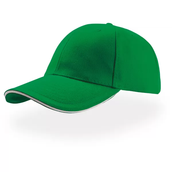  Čiapka ATLANTIS | Liberty Sandwich LIGHT GREEN/WHITE 