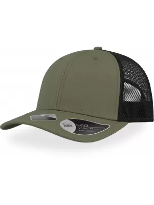 Čiapka ATLANTIS | Recy Three OLIVE/BLACK