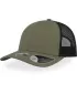 Čiapka ATLANTIS | Recy Three OLIVE/BLACK