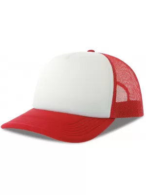 Čiapka ATLANTIS | Rapper-S WHITE/RED