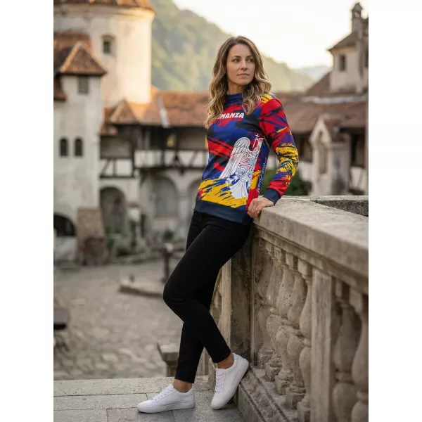  Dámska prémiová funkčná mikina ALTISPORT VOJ/ALW036RO/MI01 R 
