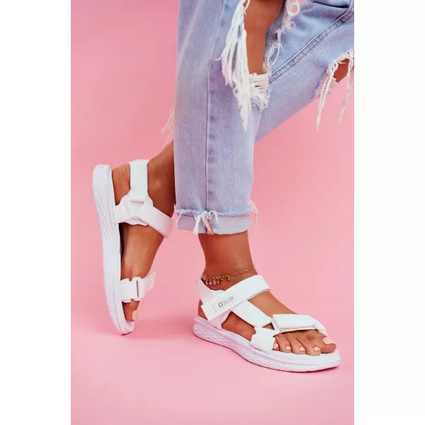  Dámske sandále BIG STAR FF274A603 BIELA ​​Big Star Shoes 
