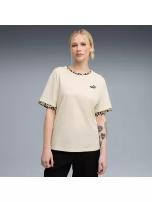 Tričko PUMA ESS GRAPHIC ANIMAL RELAXED TEE 688082-87 BIELY