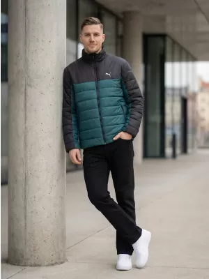 Pánska bunda PUMA ESS PADDED JACKET 685210-75 ZELENÁ