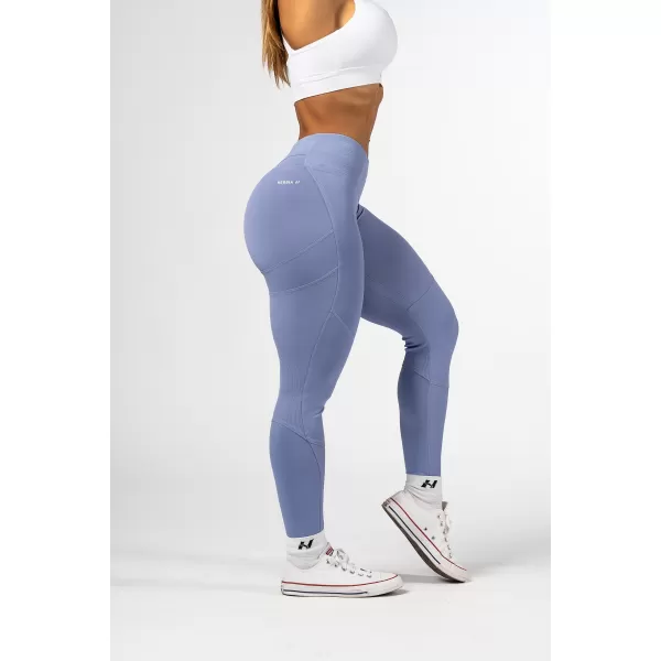  Tvarujúce legíny s vysokým pásom GLUTE PUMP 247 SVETLO FIALOVÁ Nebbia 