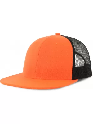 Čiapka ATLANTIS | Snap Mesh-S ORANGE/BLACK