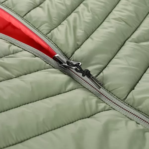  Dámska obojstranná bunda ALPINE PRO EROMA ZELENÁ 