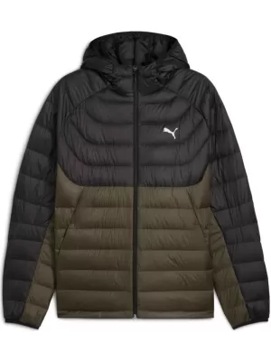 Pánska bunda PUMA PACKLITE HOODED DOWN JACKET 685221-70 ZELENÁ