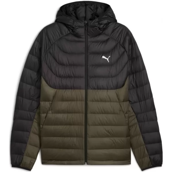 Pánska bunda PUMA PACKLITE HOODED DOWN JACKET 685221-70 ZELENÁ 