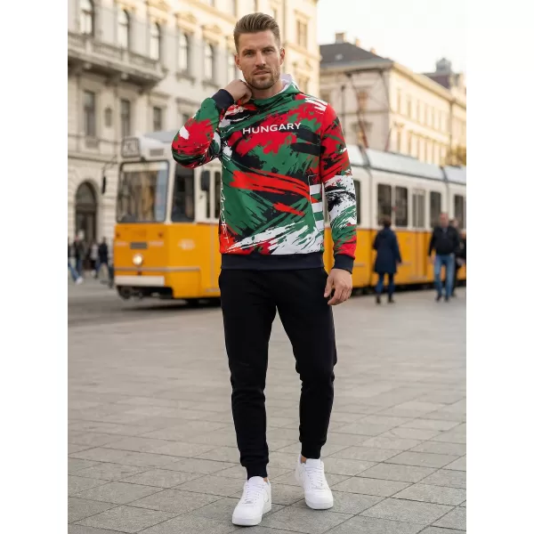  Pánska prémiová funkčná mikina ALTISPORT VOJ/ALM036HU/MI01 AHA 