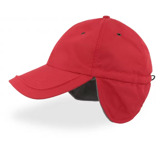  Čiapka ATLANTIS | Techno Flap-S RED 