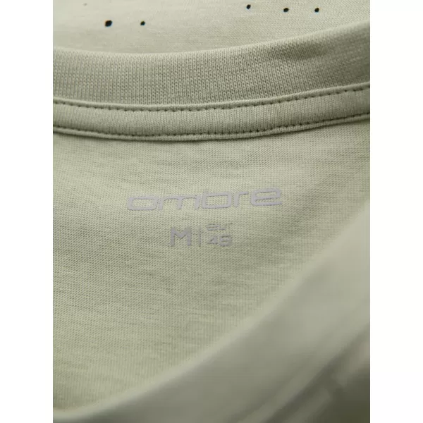  Pánske tričko OMBRE OM-TSFP-0186 MÄTA 
