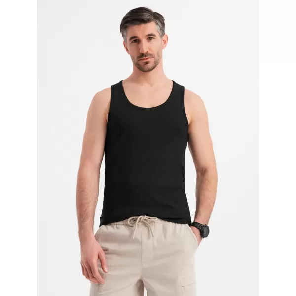  Tričko OMBRE OM-TSBT-0239 ČIERNY 