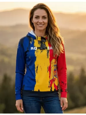 Dámska prémiová funkčná mikina ALTISPORT VOJ/ALW036RO/MI01 PRUHY