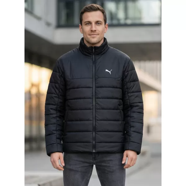  Pánska bunda PUMA ESS PADDED JACKET 685210-01 ČIERNA 
