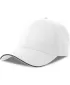 Čiapka ATLANTIS | Sport Sandwich-S WHITE/NAVY