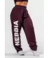 Voľné voľné tepláky BOYFRIEND STYLE 432 DARK RED Nebbia
