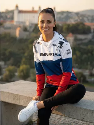 Dámska prémiová funkčná mikina ALTISPORT VOJ/ALW036SL/MI01 PRUHY