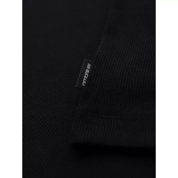  Tričko OMBRE OM-TSBT-0239 ČIERNY 