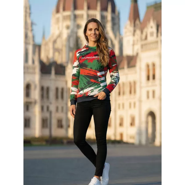  Dámska prémiová funkčná mikina ALTISPORT VOJ/ALW036HU/MI01 AHA 
