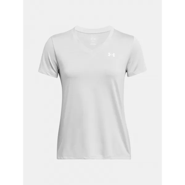  Dámske tričko UNDER ARMOUR TECH SSV- TWIST 1384227-014 SIVÁ 