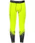 Dlhé pánske prémiové športové legíny ALTISPORT VOJ/ALM109LEG01 FLUO ŽLTÁ