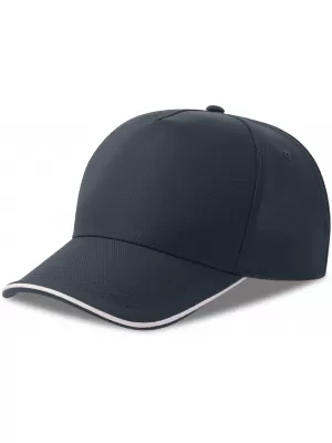 Čiapka ATLANTIS | Recy Five Piping NAVY/WHITE