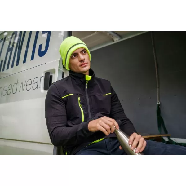 Čiapka ATLANTIS | Workout-S YELLOW FLUO 