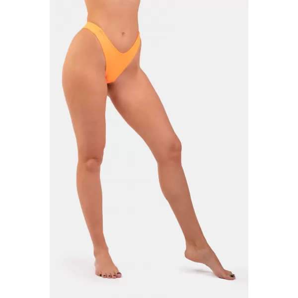  Oranžové bikiny v tvare V - vysoký spodný diel 455 ORANŽOVÁ Nebbia 