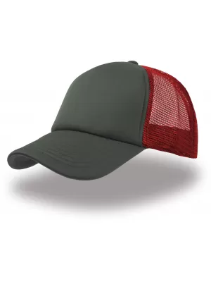 Čiapka ATLANTIS | Rapper GREY/RED