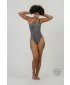 FORTALEZA Monokini - zebra 735 WHITE Nebbia