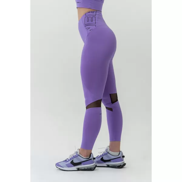  FIT Activewear legíny s vysokým pásom 443 LILA Nebbia 