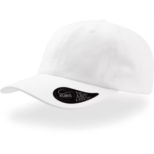  Čiapka ATLANTIS | Dad Hat WHITE 