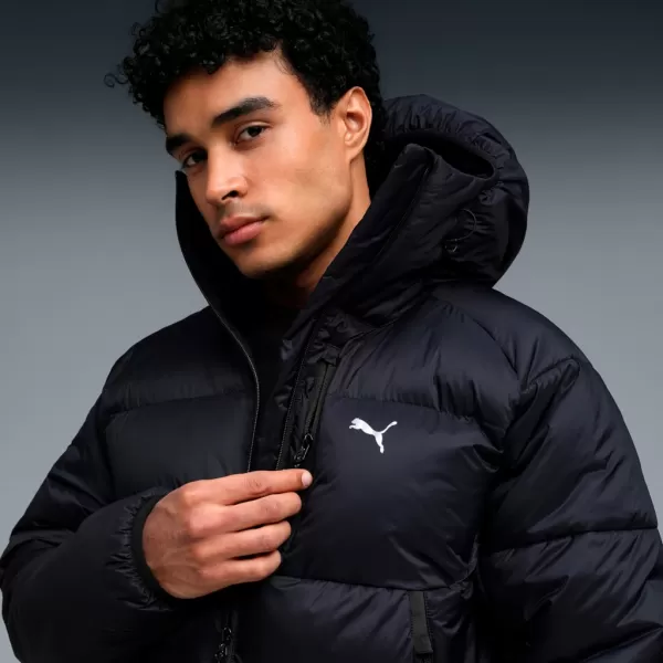  Pánska bunda PUMA TECH PRIMALOFT PUFFER JACKET 632165-01 ČIERNA 