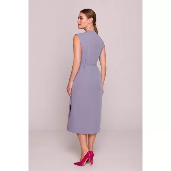  Šaty STYLOVE S410 HOLUBICA SIVÁ 