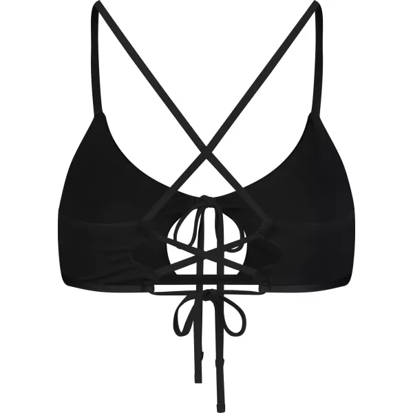  Dámske bikiny - najvyššia časť NORDBLANC NBSSS8211 ČIERNY 