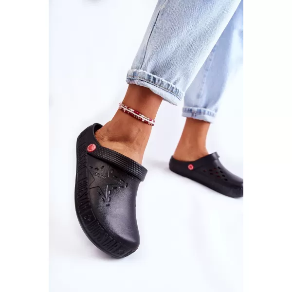  Dámske šľapky BIG STAR II275001 ČIERNA Big Star Shoes 