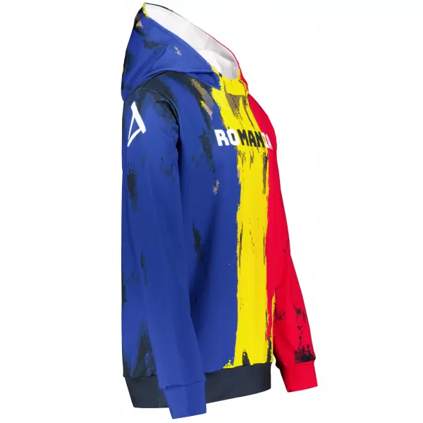  Pánska prémiová funkčná mikina ALTISPORT VOJ/ALM036RO/MI01 PRUHY 