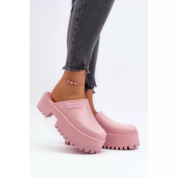  Dámske šľapky BIG STAR NN274020 RUŽOVÁ Big Star Shoes 