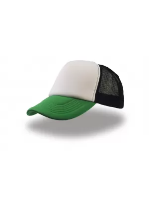 Čiapka ATLANTIS | Rapper WHITE/GREEN
