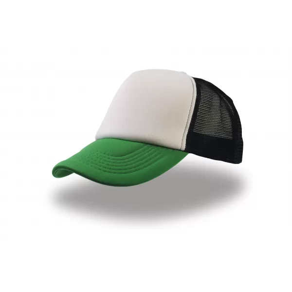  Čiapka ATLANTIS | Rapper WHITE/GREEN 