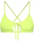 Dámske bikiny - najvyššia časť NORDBLANC NBSSS8211 ŽLTÝ
