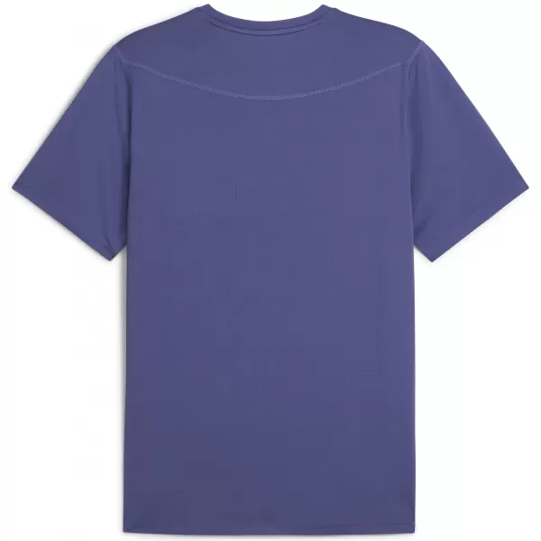  Tričko PUMA EVERYDAY KNIT PERF SS TEE? M 526631_46 MODRÝ KRYŠTÁL 