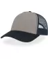 Čiapka ATLANTIS | Rapper Canvas-S GREY/NAVY