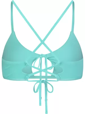 Dámske bikiny - najvyššia časť NORDBLANC NBSSS8211 TYRKYSOVÝ