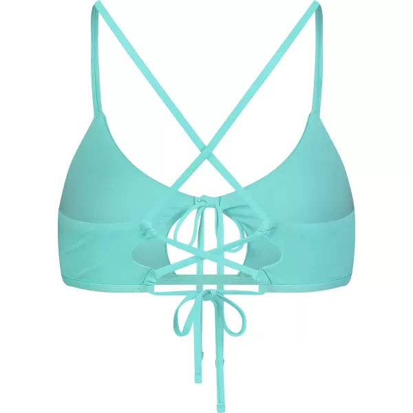  Dámske bikiny - najvyššia časť NORDBLANC NBSSS8211 TYRKYSOVÝ 