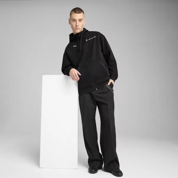  Pánska mikina PUMA BMW MMS ESS+ FZ HDED JACKET 630629_01 PUMA BLACK 